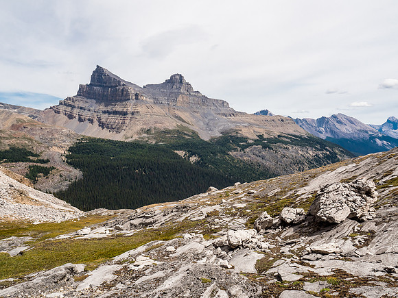 A last look back at our mountain.