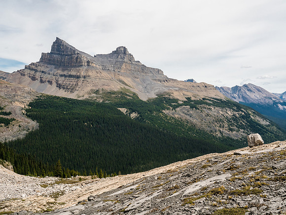 A last look back at our mountain.