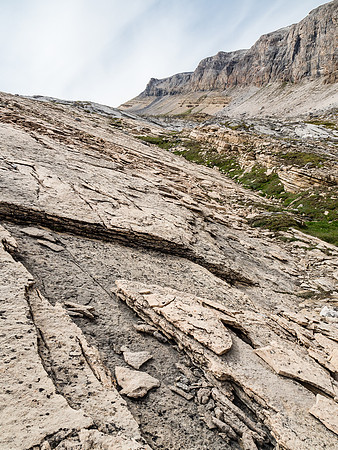 We missed some of this interesting terrain while descending it in the dark much earlier in the day.