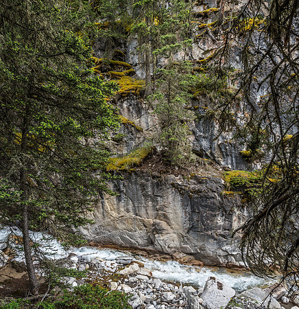 It's amazing that there's a route up Ranger Creek, considering how many constricted areas there are.