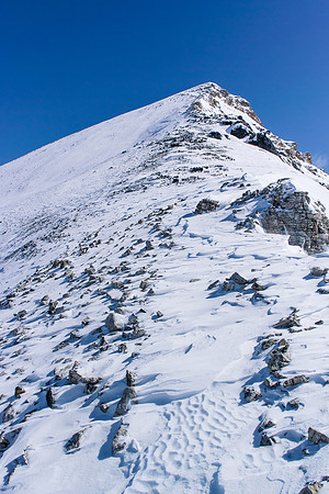 The Silverhorn ridge is pretty easy, technically. I was out of breath though.