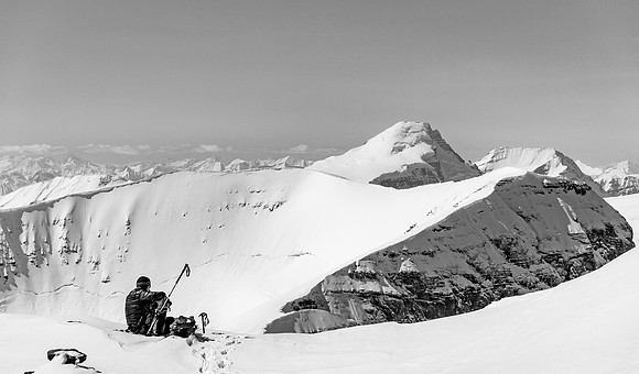 Ferenc at the summit.