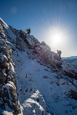 Finding some scrambly sections - we had to look though!