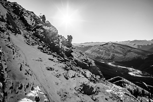 Finding some scrambly sections - we had to look though!