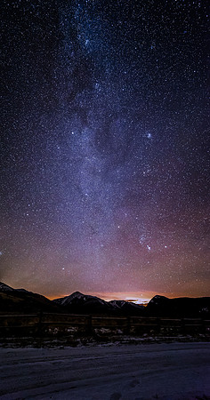 Milky Way over Big Horn Campground.