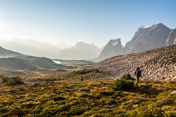 The morning haze was very thick each day.