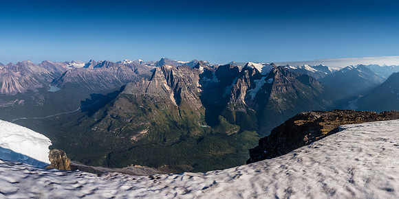 Mount Quincy is an impressive and rarely climbed peak to the south of Fortress.