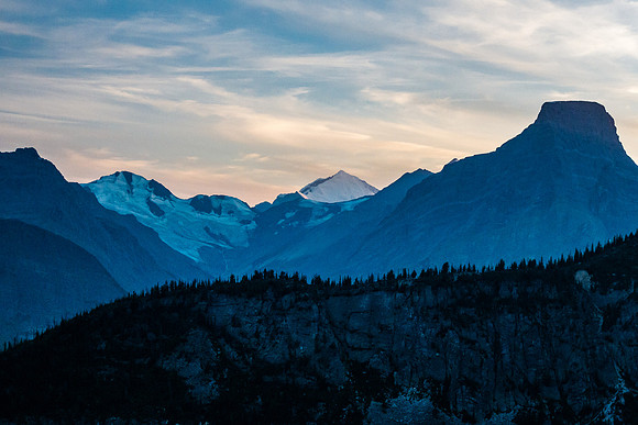 Clemenceau and Chisel Peak.