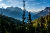 The bushwhack out to Fortress Lake.
