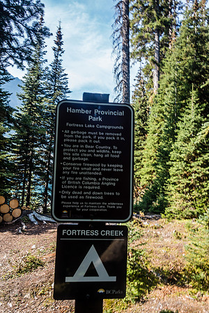 Fortress Lake Campsite.