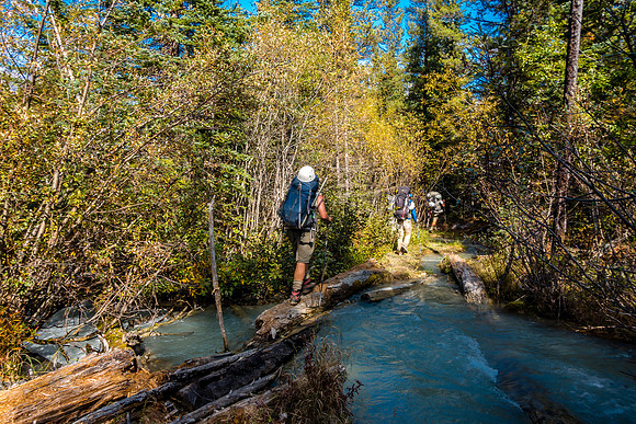 A long walk back with some questionable sections that could be problematic in higher water.