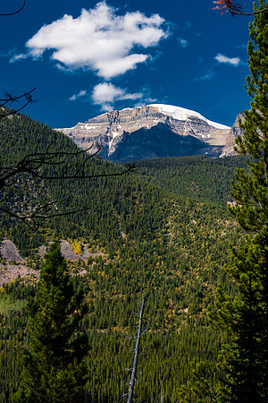 A glimpse of Catacombs from the trail.