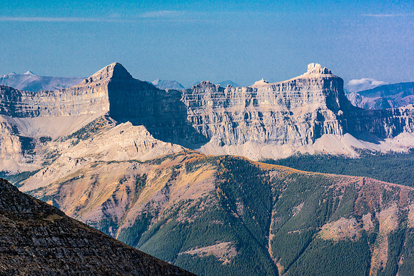 Windsor on the left and Castle Peak on the right.