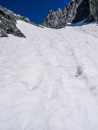 Using snow wherever possible.
