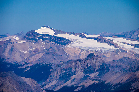 The "King of the Wapta Icefield" - Mount Balfour.