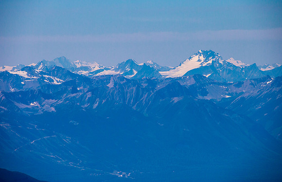 Mount Rogers lies to the west.