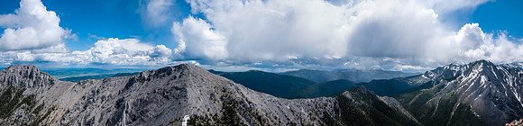 Baldy at left, part of Boundary / Midday at right.