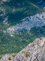 This gives an idea of the crux terrain / exposure.