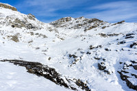 Getting closer to the back bowl now, above tree line.