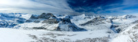 Views west to the Wapta Icefield.