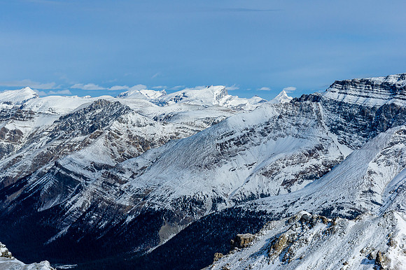 Quill Peak at center distance.