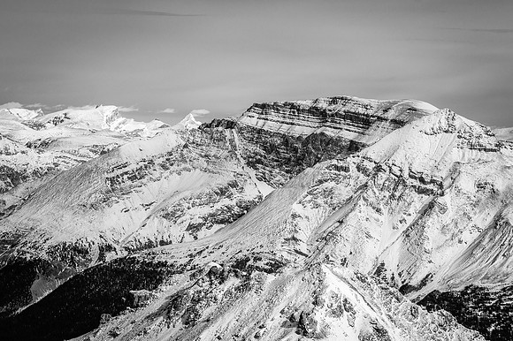 Observation Peak with Quill at distant left.