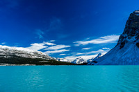 Incredible colors on Bow Lake.