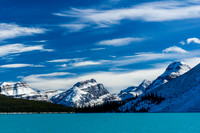 Incredible colors on Bow Lake.