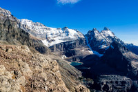 Traversing to the main east summit - views are stunning.