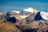 Mount Niles in the foreground with the mighty Mount Balfour directly behind and Gordon to the left.
