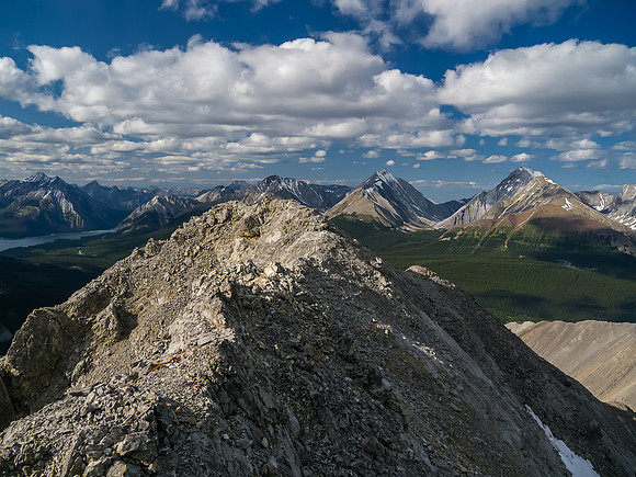 A few more steps to the gorgeous summit view on Commonwealth.