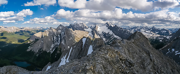 CEGFNS, Murray, Burstall, Prairie Lookout,   French, Robertson, Sir Douglas, Whistling Rock, Craddock, Queen Elizabeth and South Burstall Pass