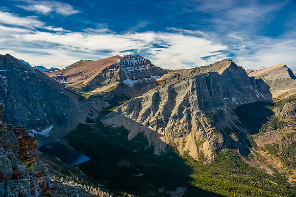Alderson Lake at lower left. Can you spot the other two lakes?