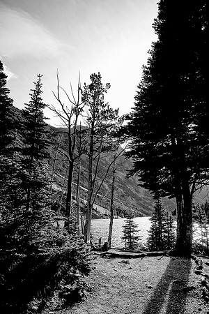 Bertha Lake is a peaceful place - especially in November when all the tourists have gone home for the season.