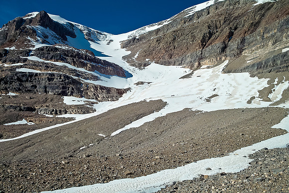 Looking up our access slope for Mistaya.