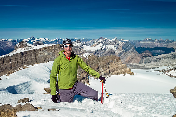 Vern on the summit.