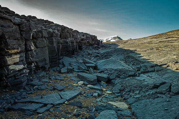 Very interesting Karst pavement near Caldron Lake. This would make an excellent bivy / hiking destination.