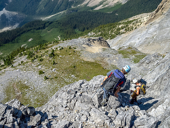 Easy scrambling compared to the crux but still fun!