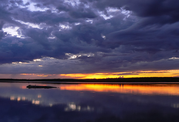 Another gorgeous sunset on Wilson Lake.