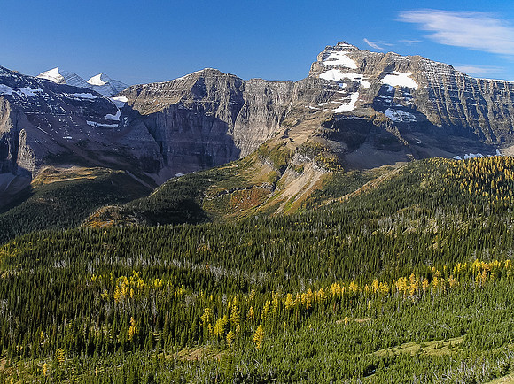 The views towards Mount Custer keep getting better and better as we get higher.