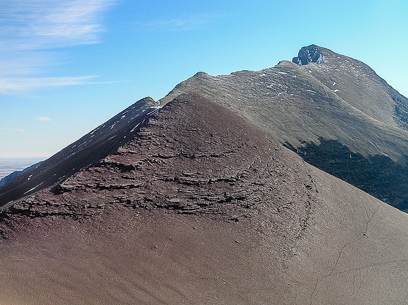 Views towards Mount Alderson from the Carthew / Alderson col.