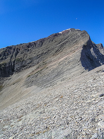 Looking to Buchanan Ridge from the lower peak.