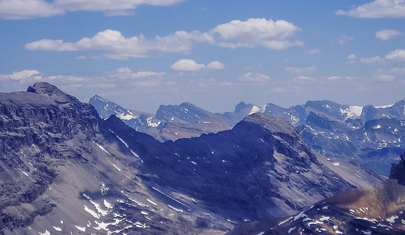 Puzzle (OXO) at left along with Cataract. McConnell in the far distance.