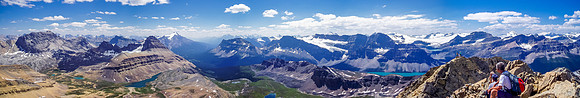 Puzzle (L), Dolomite, Hector, Bow, BowCrow, Crowfoot, Collie, Portal, Thompson (R).