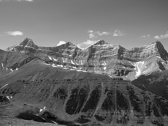 Centennial Ridge with Lougheed in the bg.