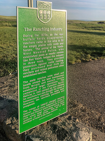 A rest stop in Saskatchewan.