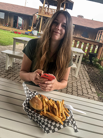 A stop in Vermillion Bay for a Busters rib meal.