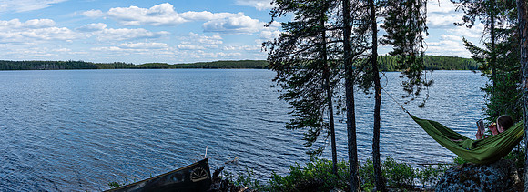 Page Lake campsite.