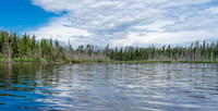 A small lake before Indian House Lake.