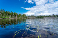 A small lake before Indian House Lake.